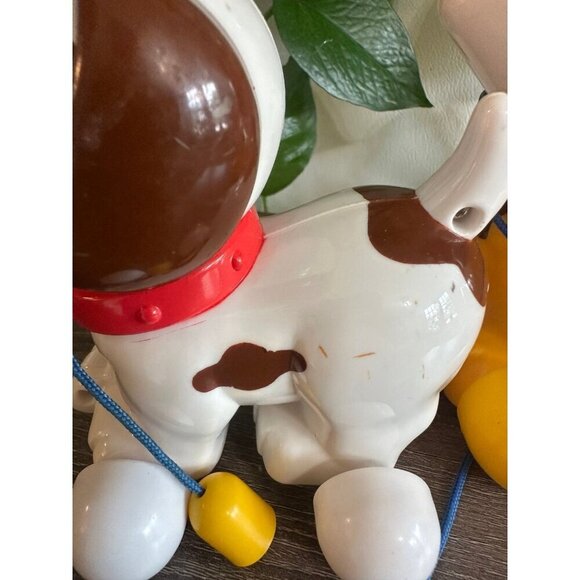 Vintage Plastic Pull Toy Dogs – Set of 2 - Picture 6 of 12